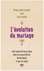 MARIAGE, FAMILLE ET PARENTE selon Paul Lacombe